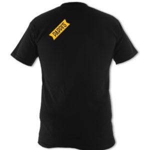 Pappi's Xtra Hot Black T-shirt